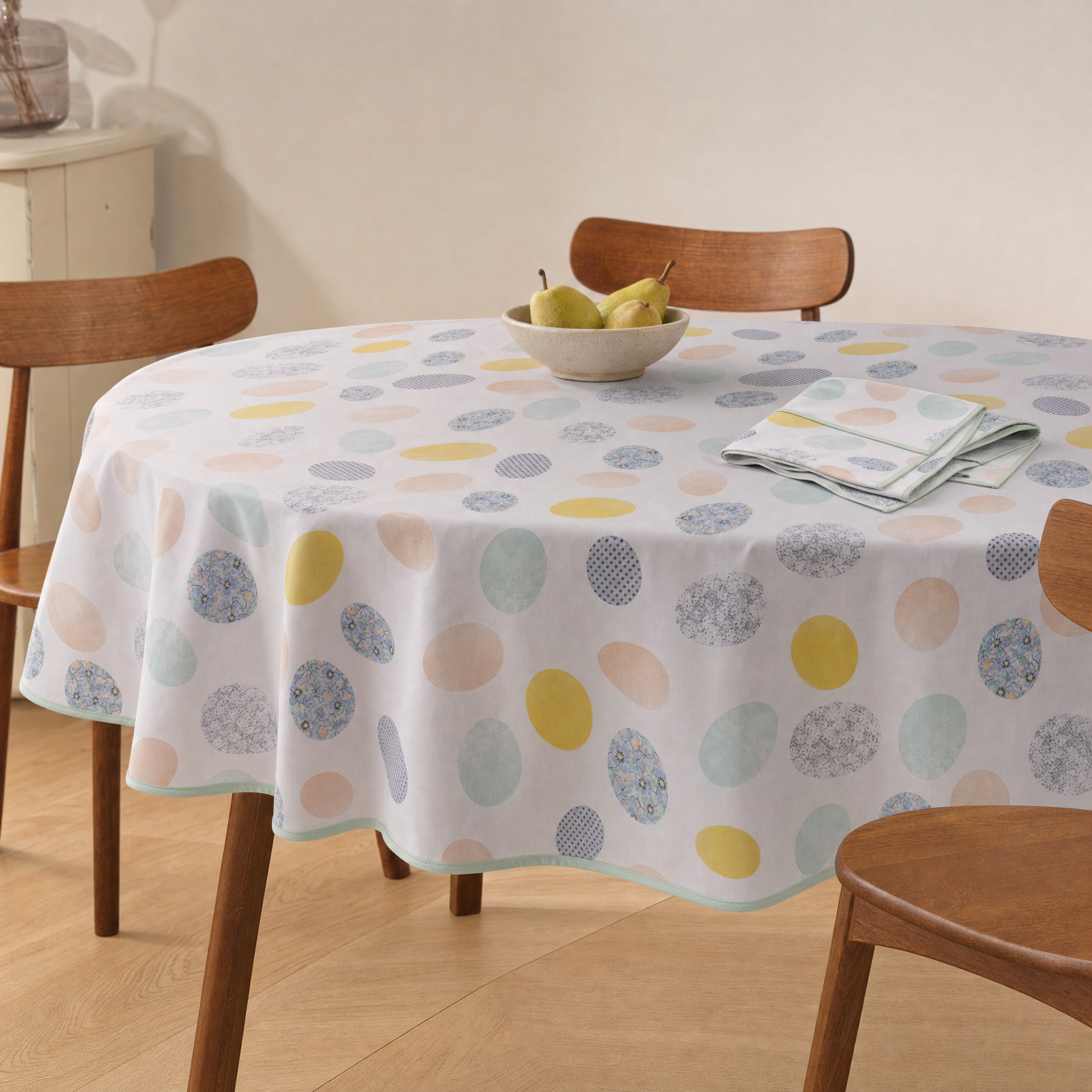 Livarno Home Mantel Ovalado Pastel Ø 160 cm