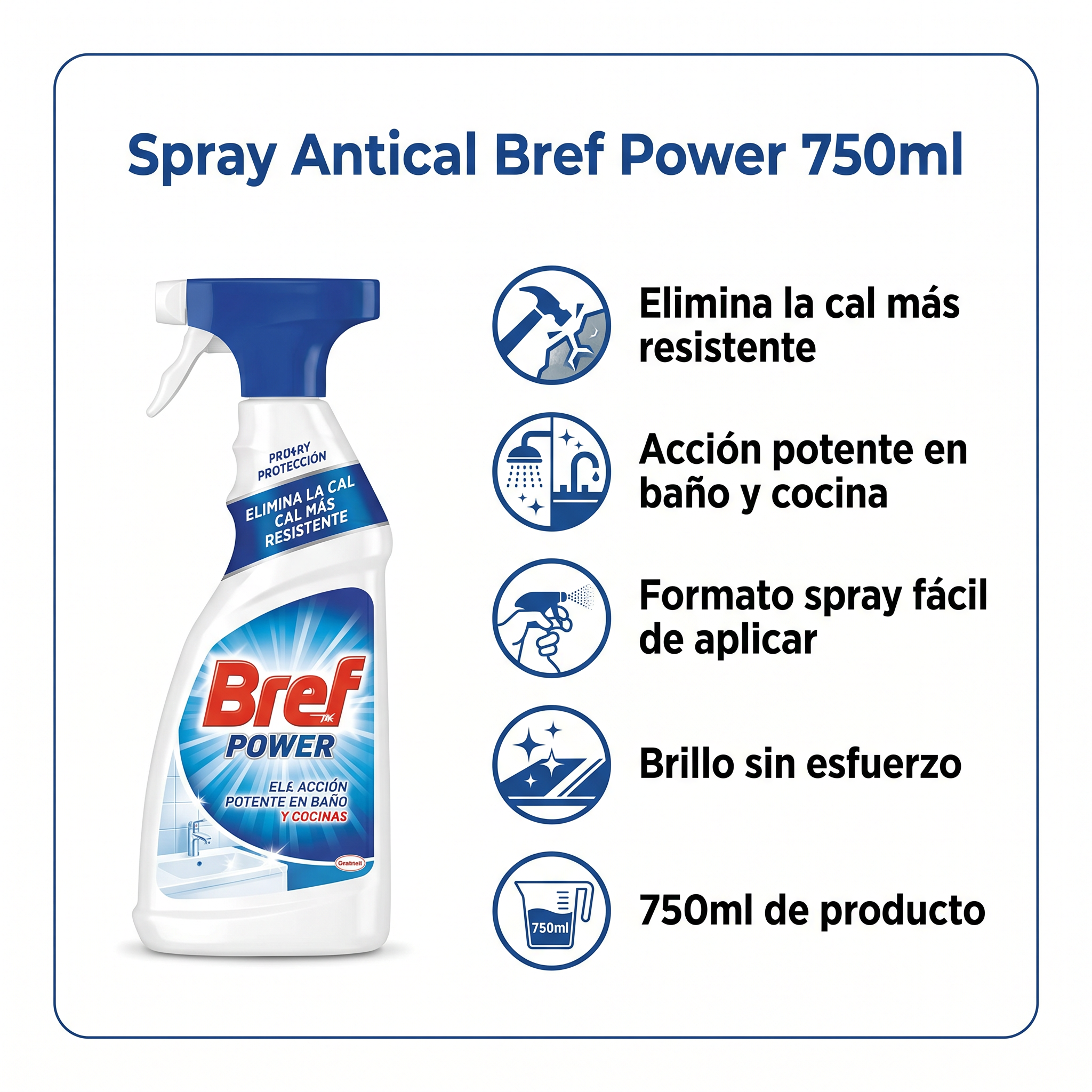 Spray Antical Bref Power — 750ml