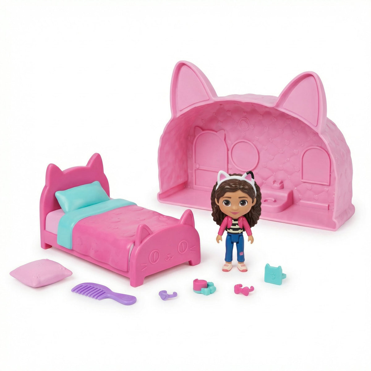 Gabby's Dollhouse Room Playset Habitación con Figura - DreamWorks