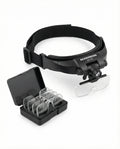 Gafas Lupa LED con Lentes Intercambiables y Estuche LB-100 | Maginon