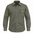 Camisa Gamo Geo caqui talla L sobre fondo blanco