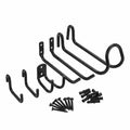 Parkside Hook Set 6 Ganchos Pared Multiusos