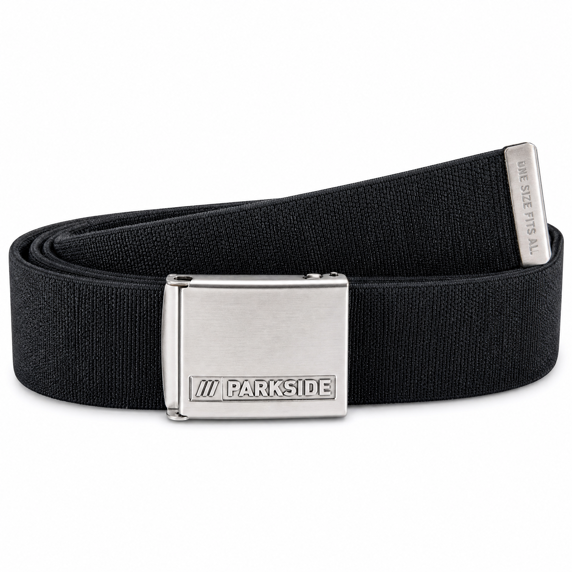 Parkside cinturón trenzado elástico con hebilla metálica — talla 100/115 (EUR)