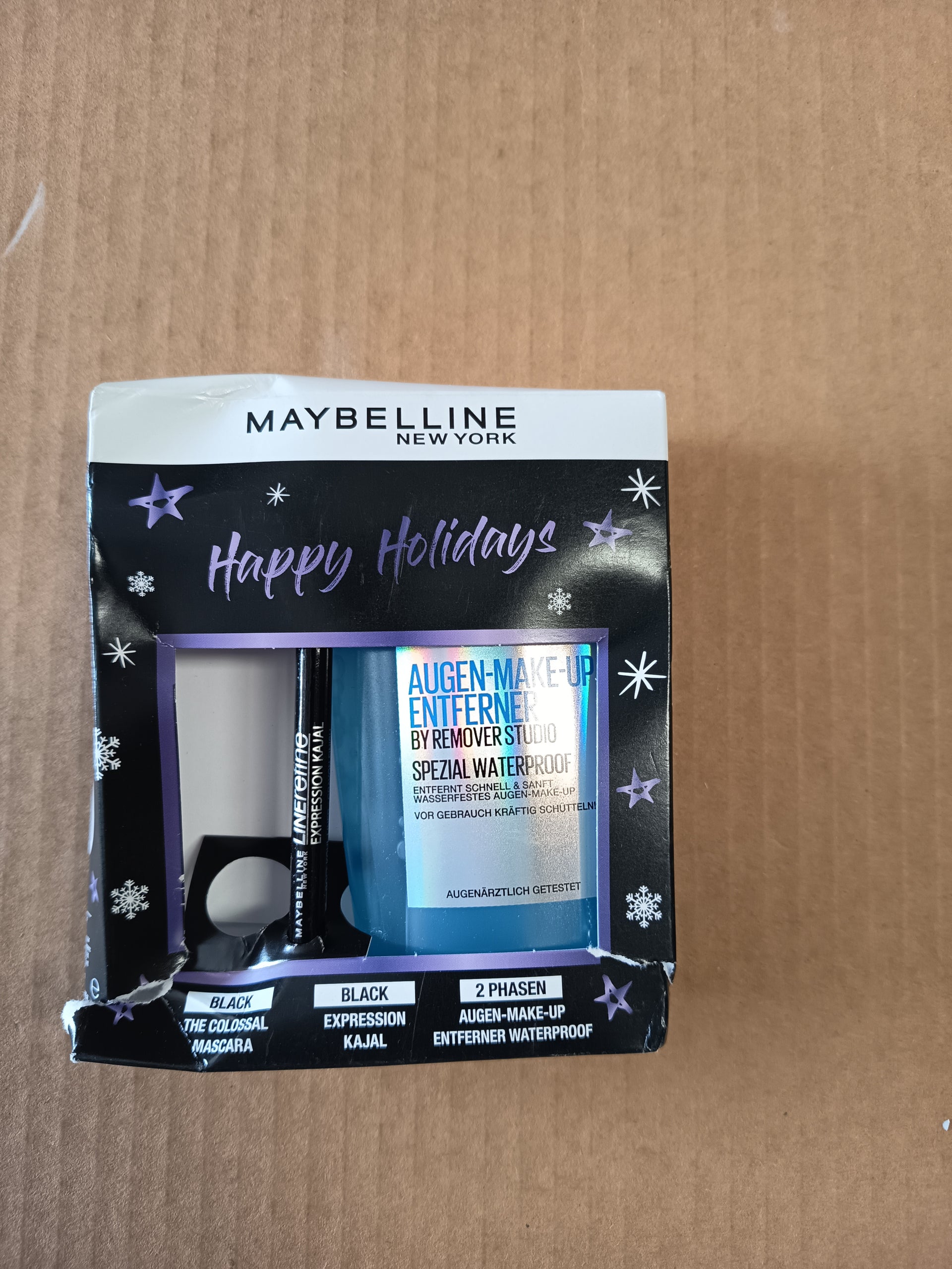 Maybelline Happy Holidays Set de Ojos – 3 Productos