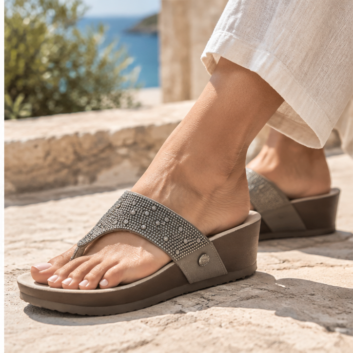 Sandalias Gioseppo 18299 con cuña talla 39 en uso