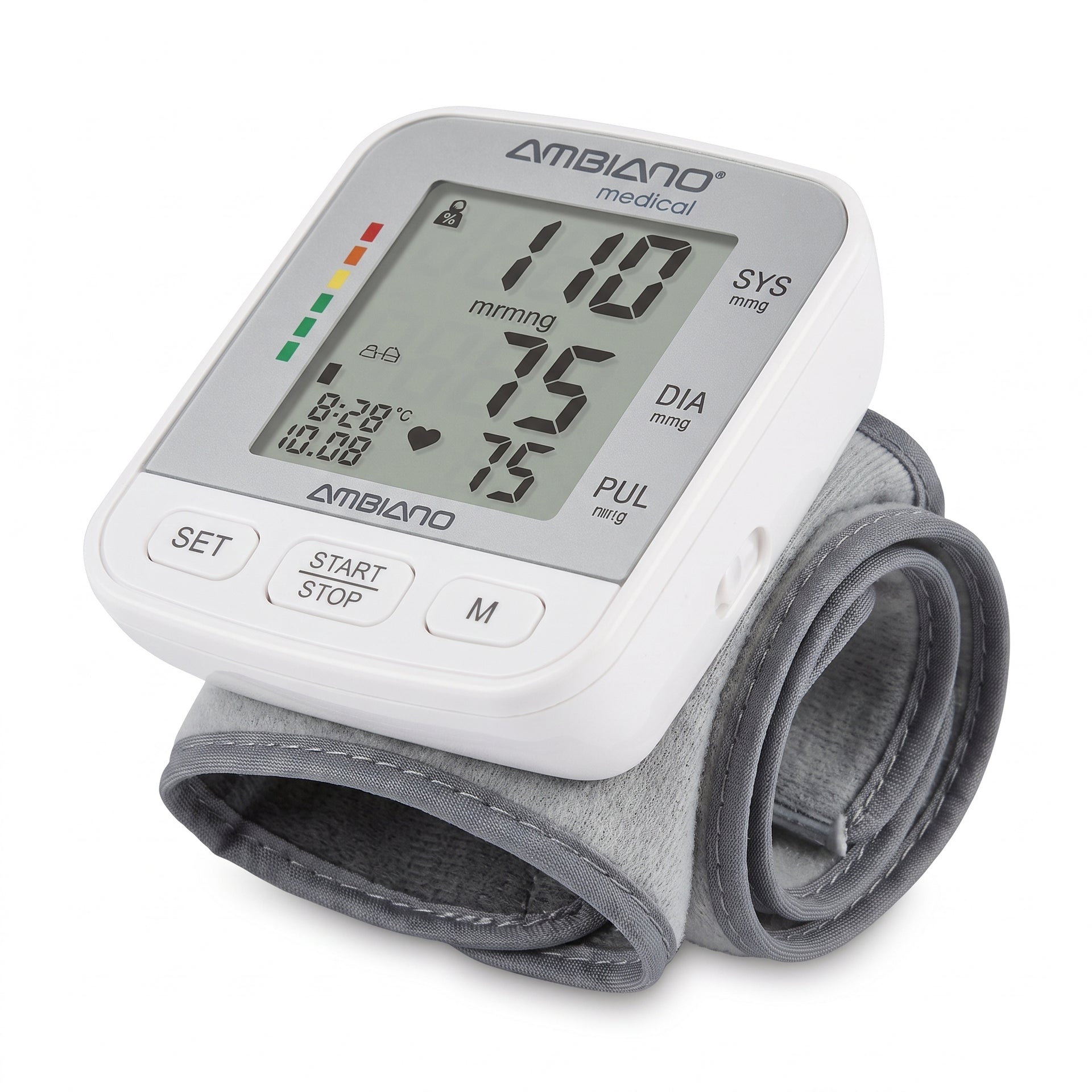 Ambiano Medical Tensiómetro de Muñeca 12,5–23 cm