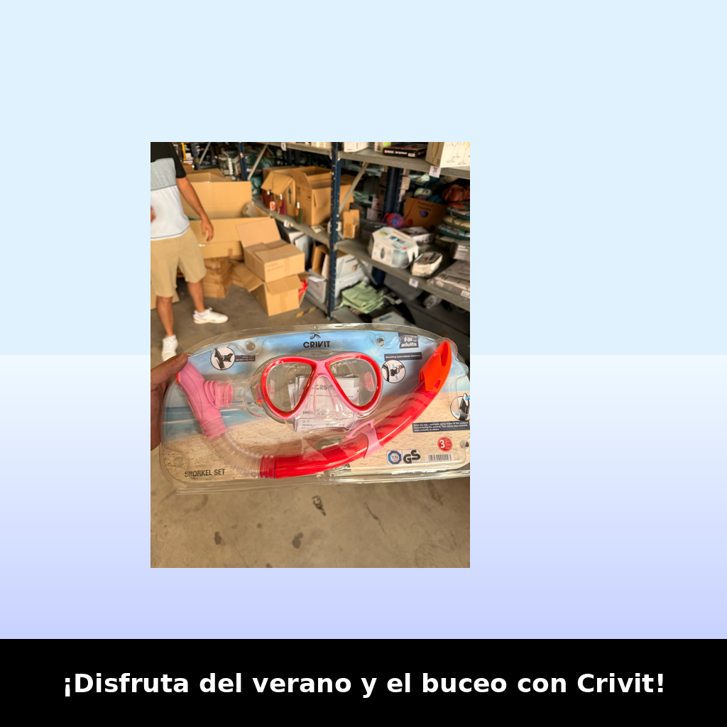 Crivit Snorkel Set Adultos