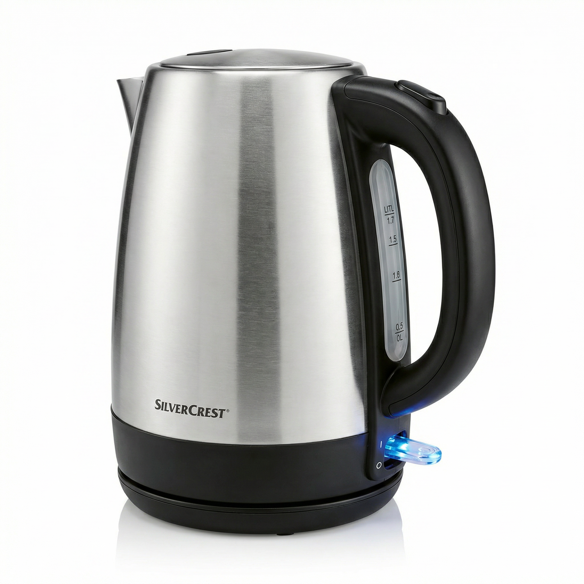 Hervidor Eléctrico SilverCrest 1.7L Acero Inoxidable