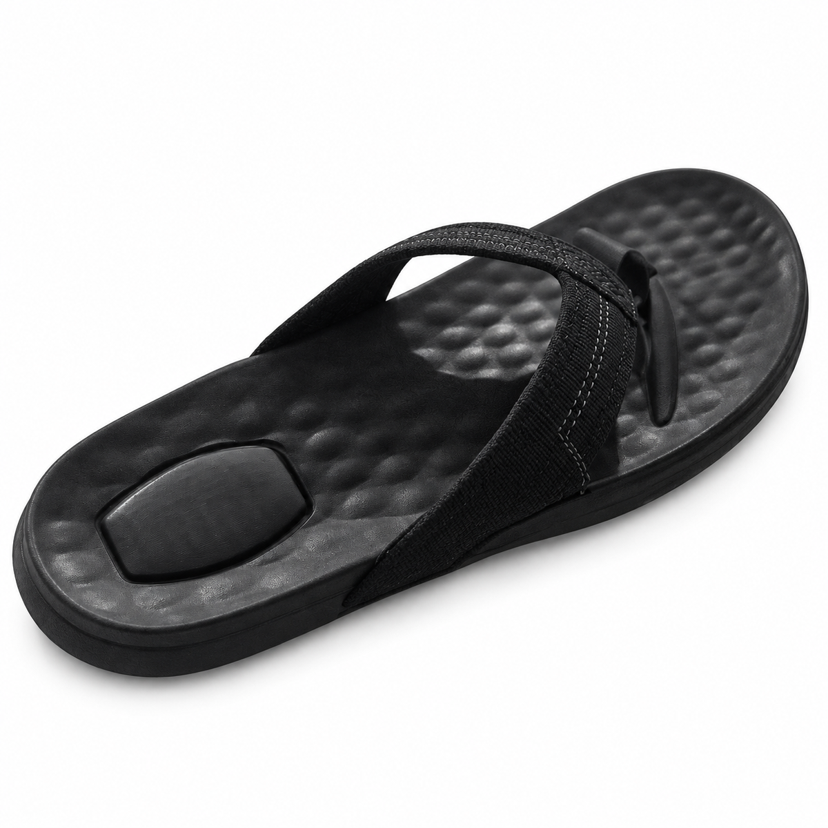 Detalle de sandalia HEYDUDE Myers Flip Classic 17622 negra