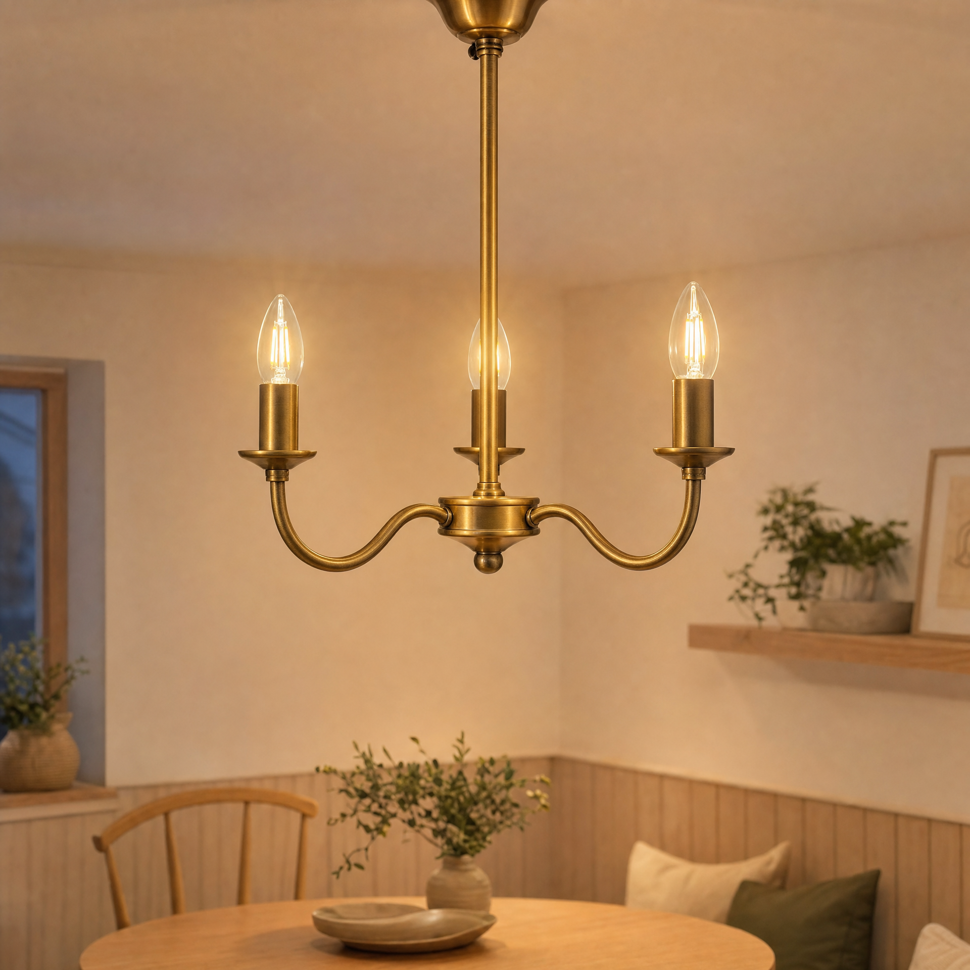 Pack 3 Bombillas LED E14 Vela LIVARNO HOME 6W (40W) 470 lm Luz Cálida