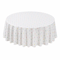 Livarno Home Mantel redondo con topos