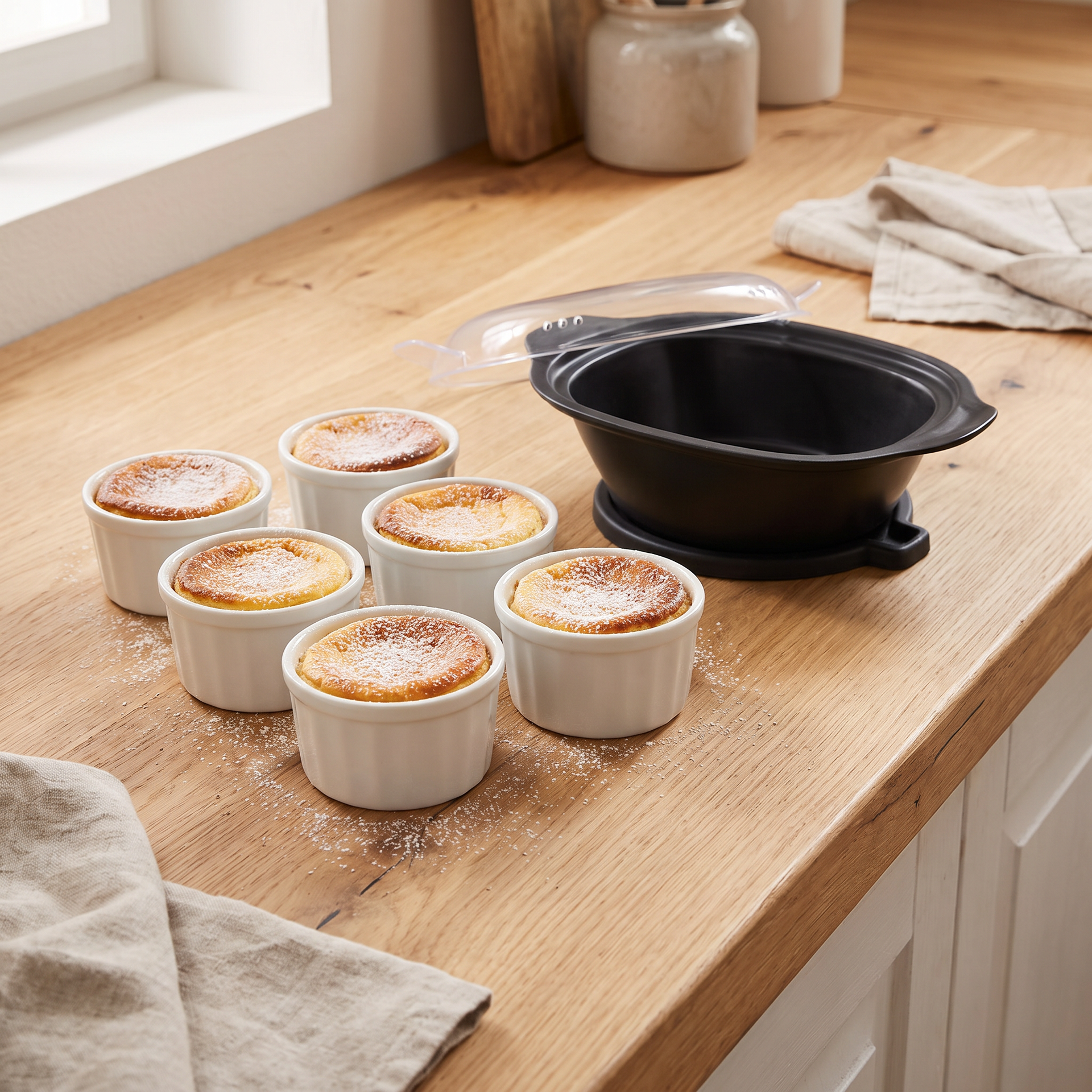 Ernesto Set de 6 Moldes Cerámicos Monsieur Cuisine 130 ml