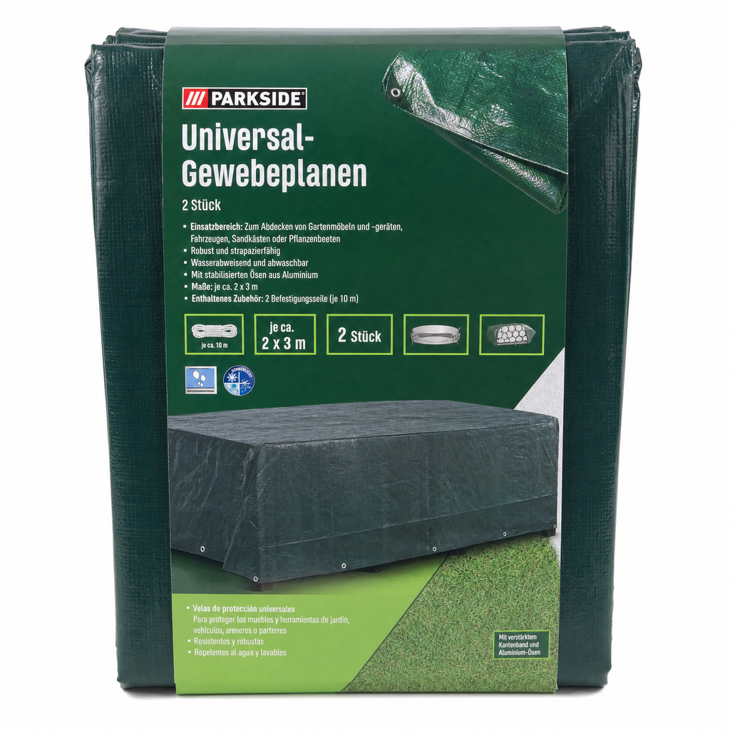 Lonas Protectoras Universales Parkside - Pack de 2