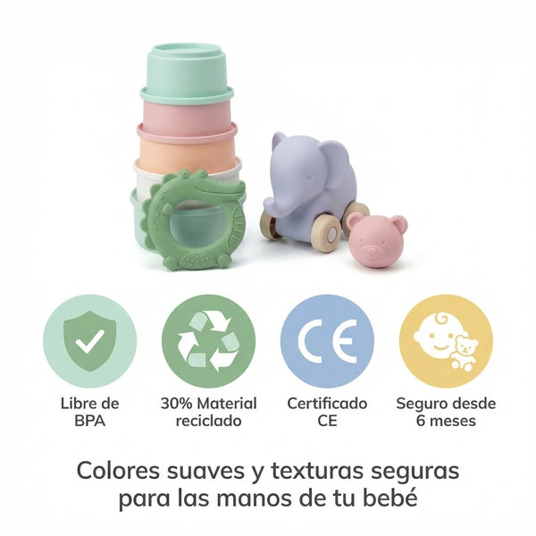 Set de Actividades Bebe Toy Lino - Seguridad y calidad