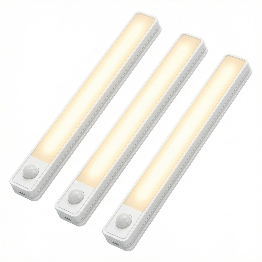 Set 3 Luces LED con Sensor de Movimiento Casalux