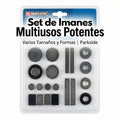 Set de Imanes Multiusos Potentes Varios Tamaños | Parkside