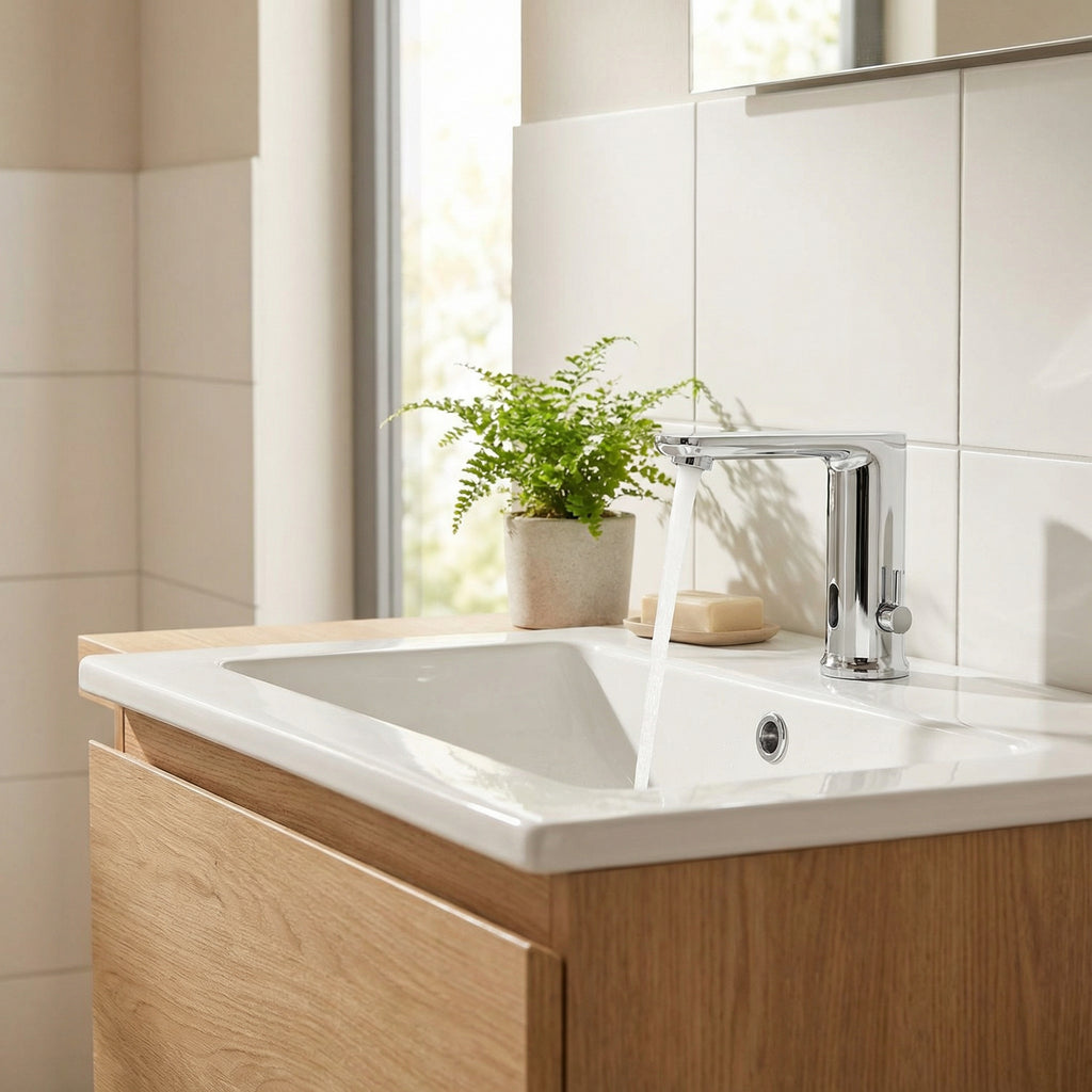 Grifo Monomando de Lavabo Cromado - Livarno Home