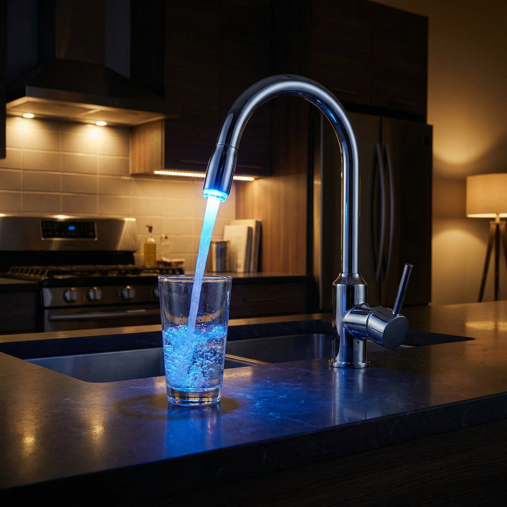 Grifo de Cocina con Luz LED - Livarno Home