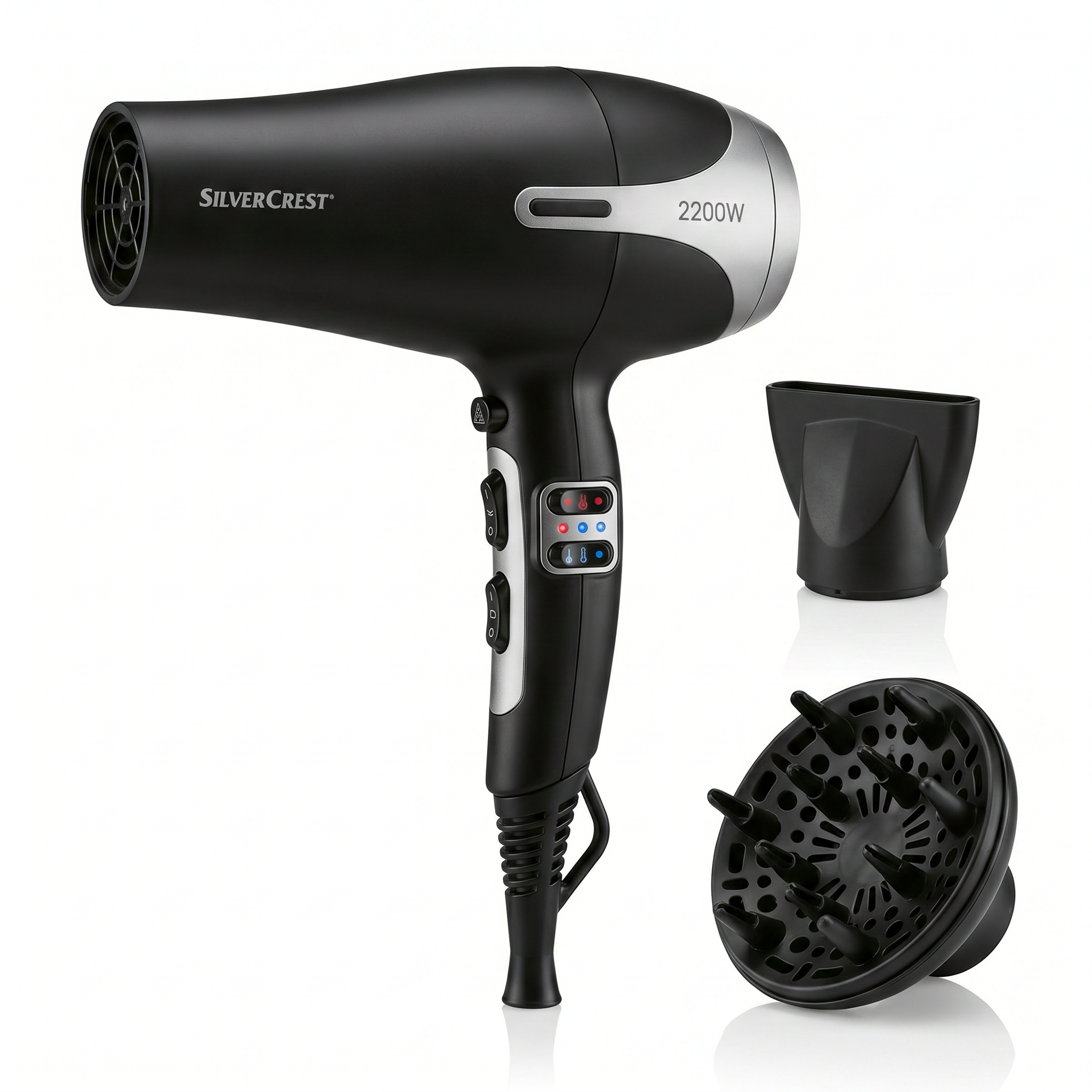Secador de Pelo SilverCrest SHT 2200 F4 - 2200W con Difusor