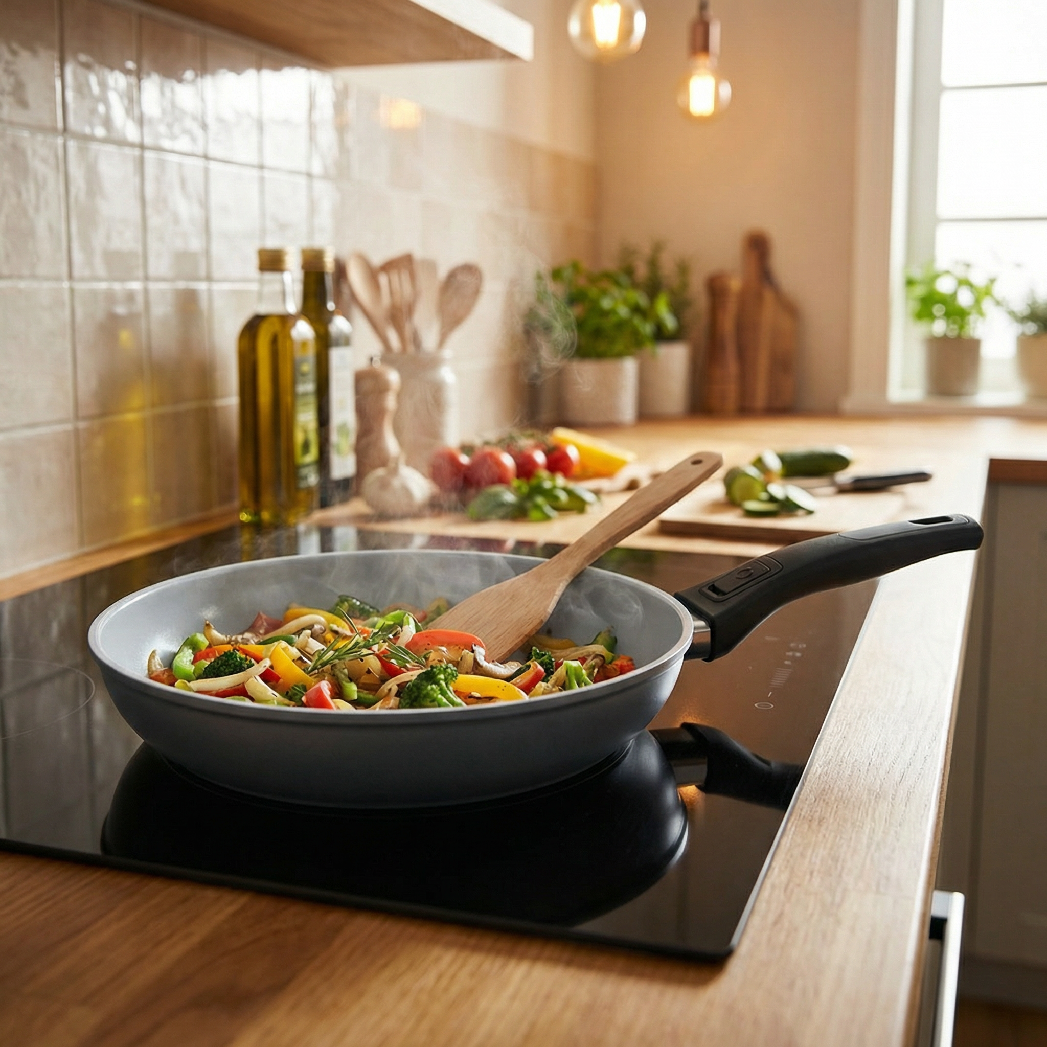 Sarten Crofton con Mango Extraible 28cm - Ceramica ILAG PFAS-Free