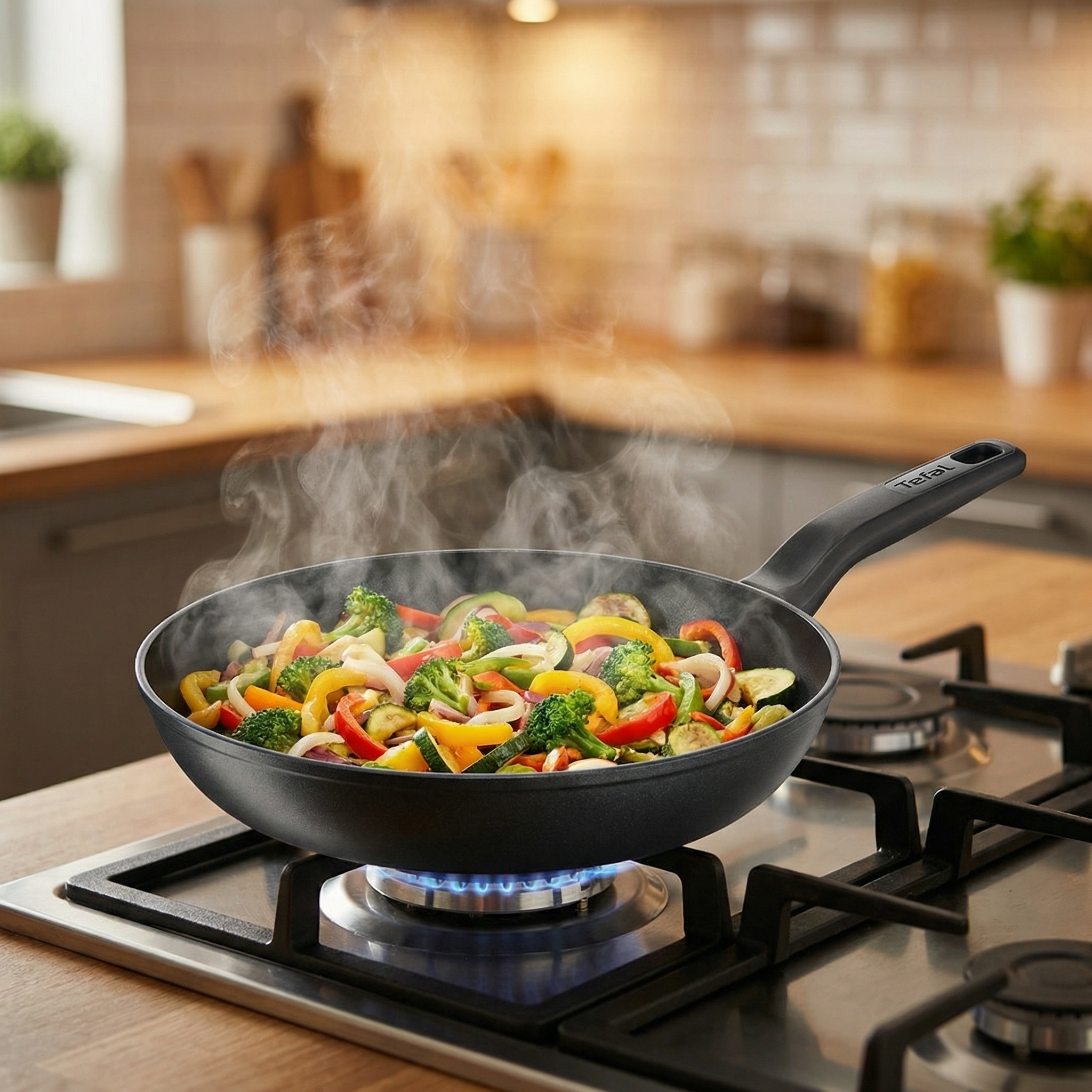 Sarten Tefal con Indicador Termico Thermo-Spot