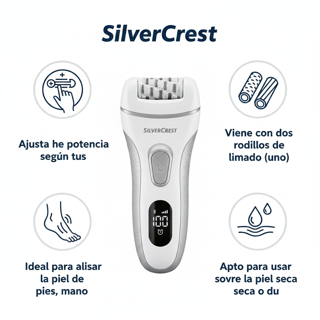 Eliminador de Durezas Eléctrico SilverCrest