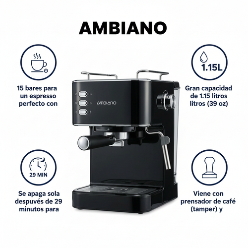 Cafetera Espresso Ambiano