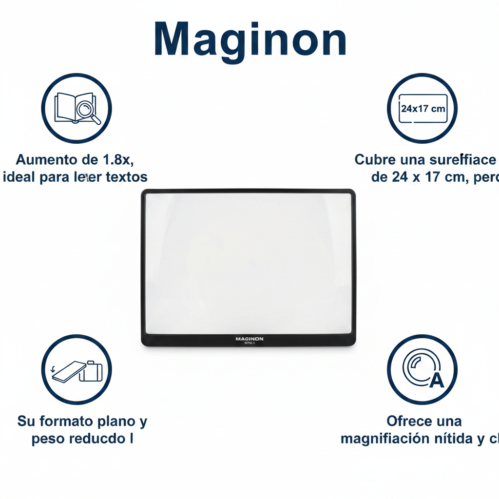 Lupa de Página Completa WPM-1 Maginon