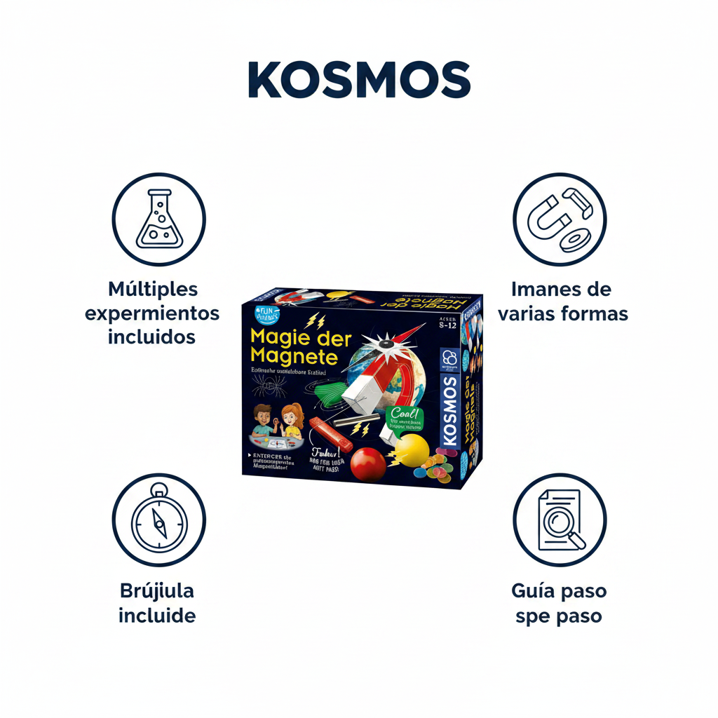 Kit Ciencia Magia de los Imanes Experimentierkasten - Kosmos