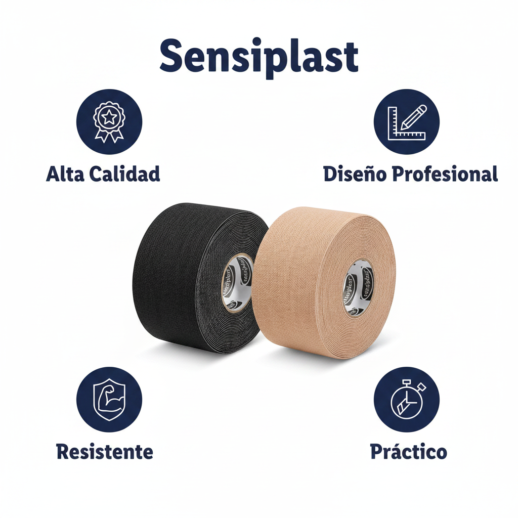 Cinta Kinesiológica Deportiva (2 Rollos) - Sensiplast