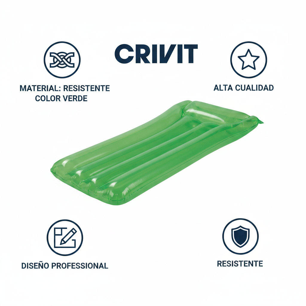 Colchoneta Hinchable de Piscina 174x59cm - Crivit