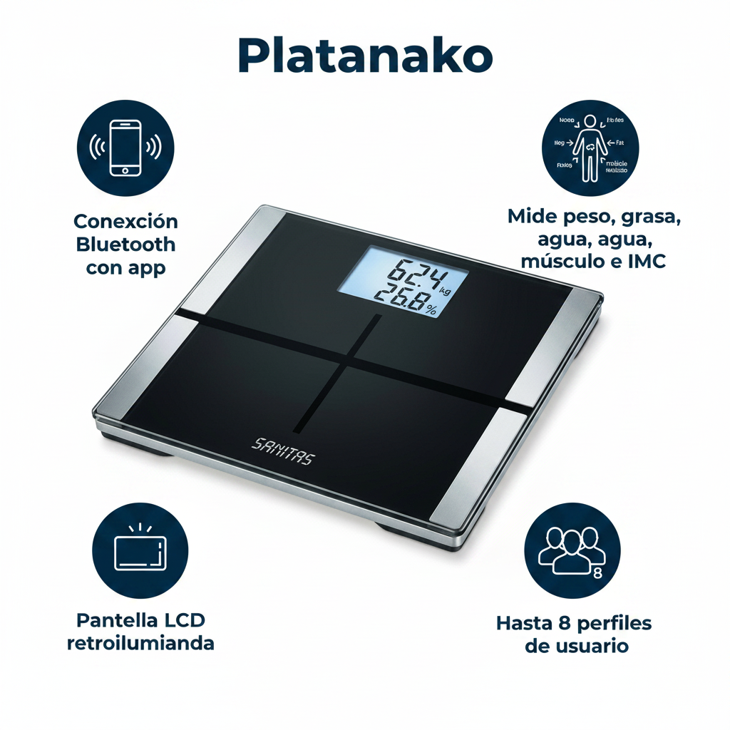 Báscula de Diagnóstico Smart SBF 73 - Sanitas