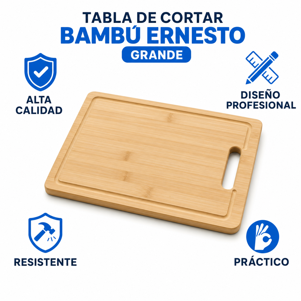 Tabla de Cortar Bambú Ernesto Grande