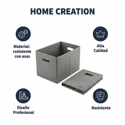 Caja Organizadora Plegable Home Creation
