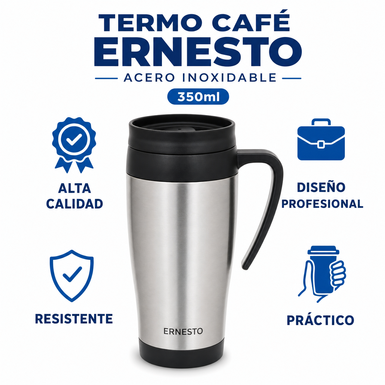 Termo Café Ernesto Acero Inoxidable 350ml