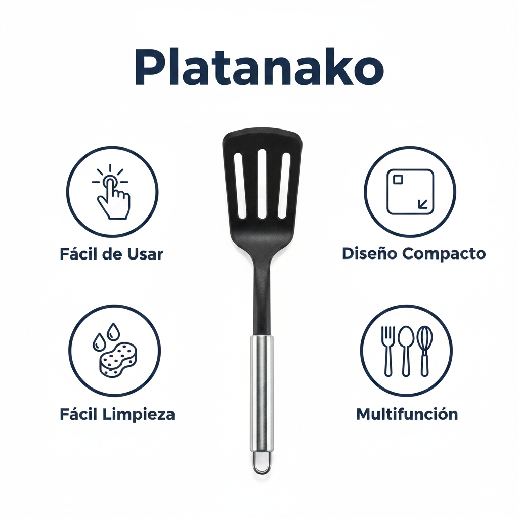 Espátula Ranurada SilverCrest Nylon