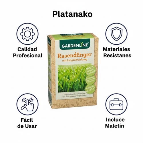 Abono Cesped Gardenline Larga Duracion 130m2