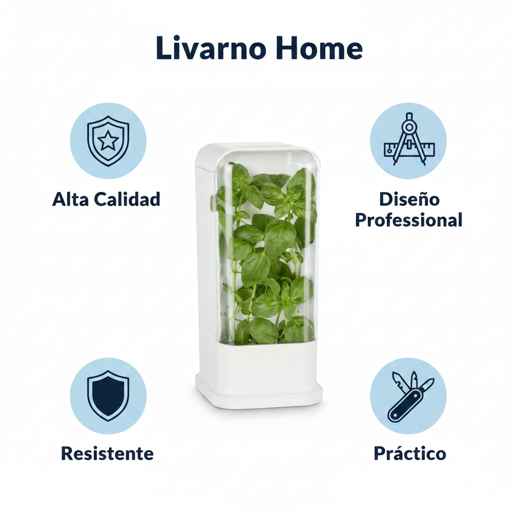 Conservador de Hierbas Frescas Livarno Home Individual