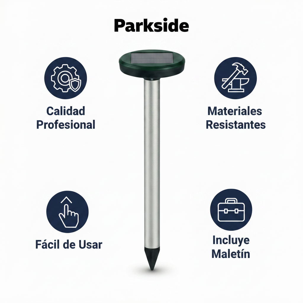 Ahuyentador Solar de Topos Parkside