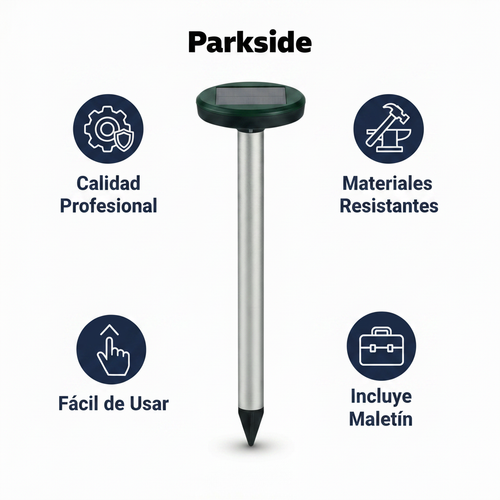 Ahuyentador Solar de Topos Parkside