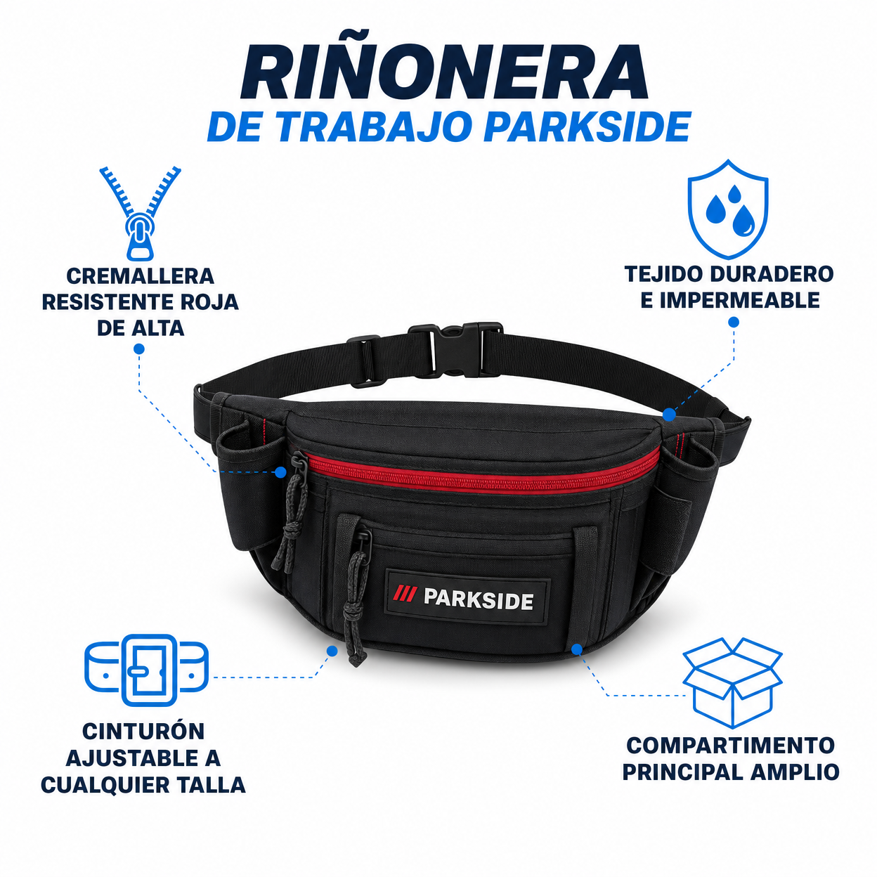Riñonera de Trabajo Parkside