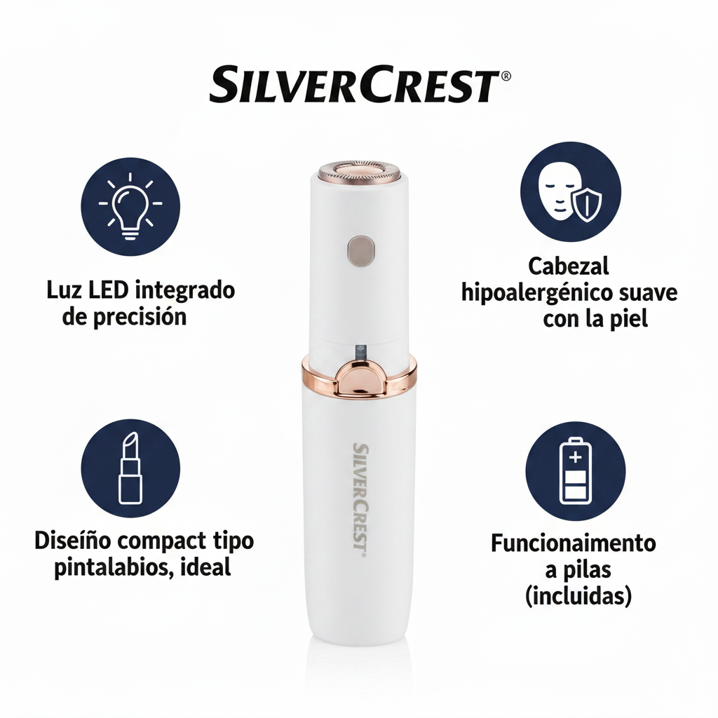 Depiladora Facial SilverCrest