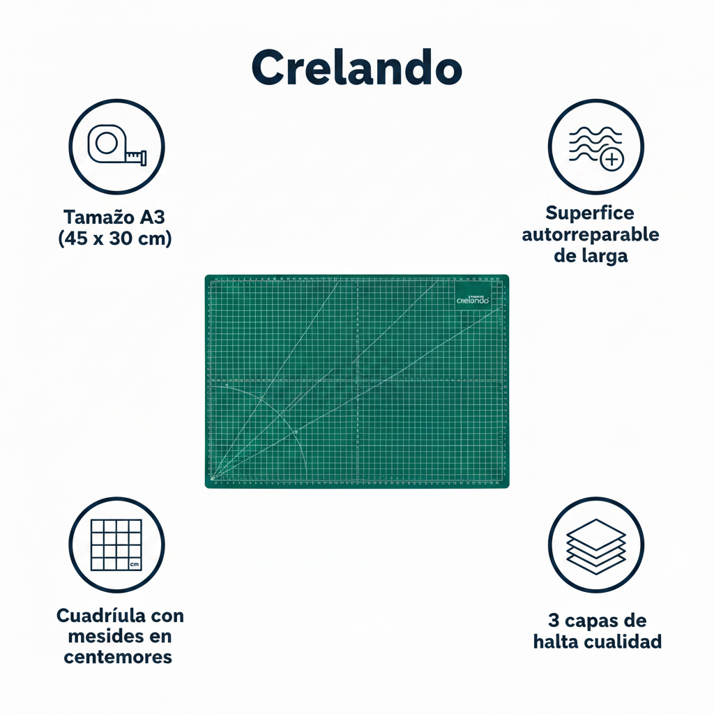 Alfombrilla de Corte A3 Crelando
