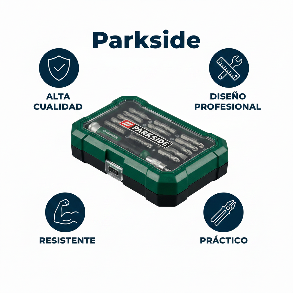 Juego de Destornilladores de Precisión Parkside