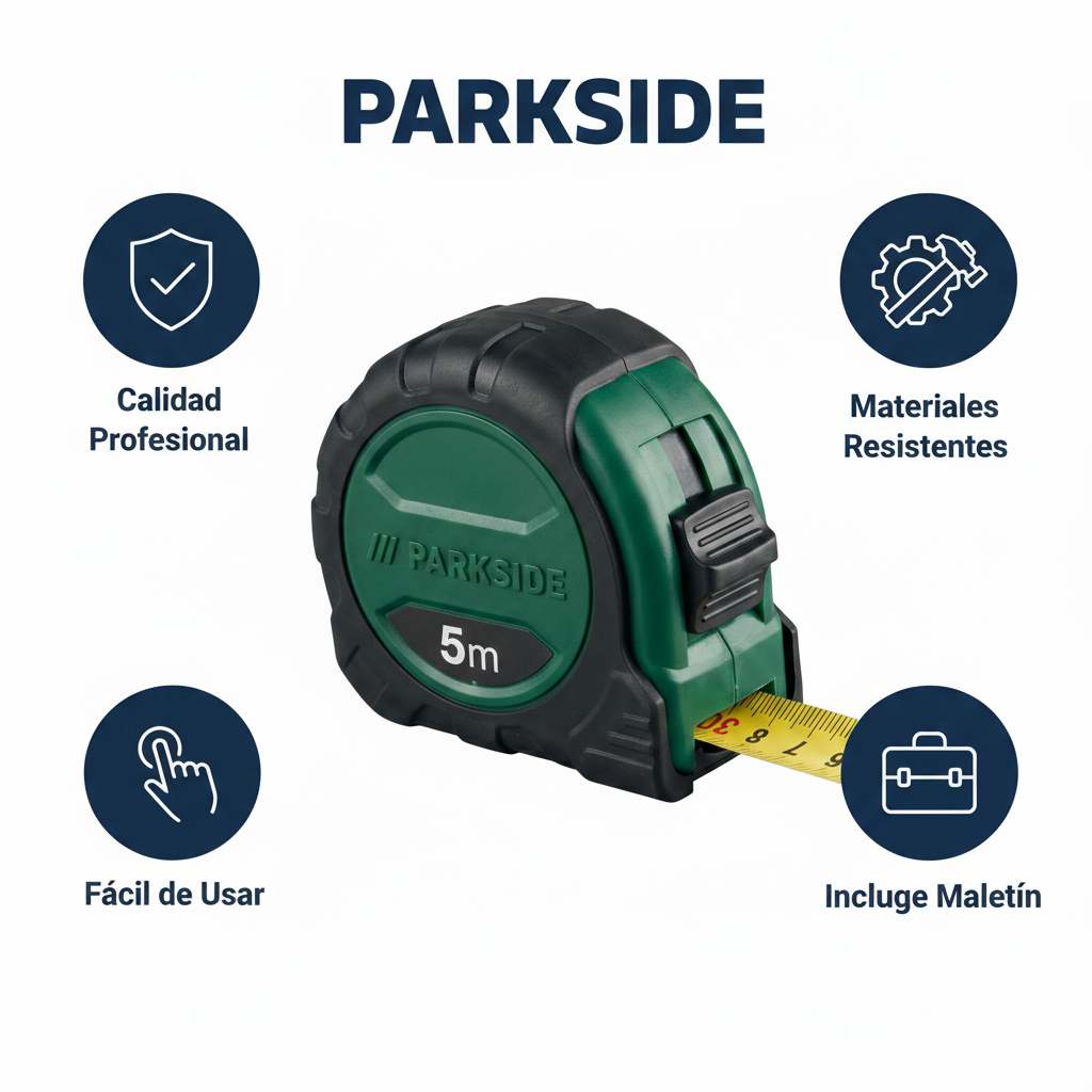 Cinta Métrica 5m Parkside