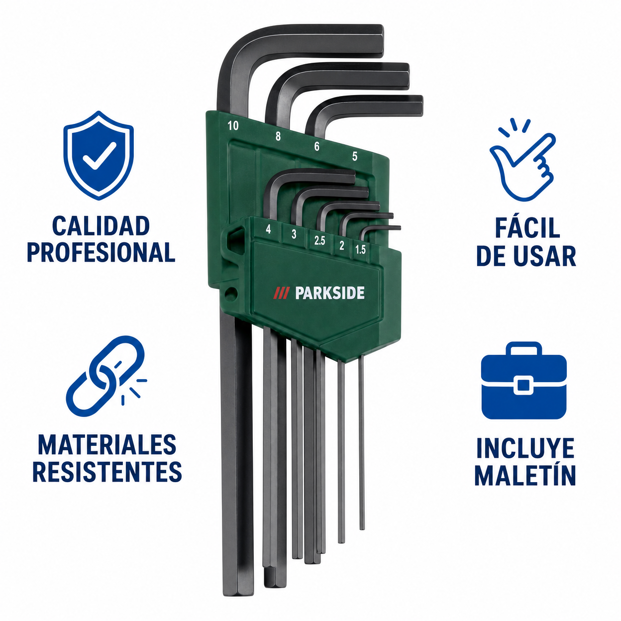 Set de Llaves Allen Parkside