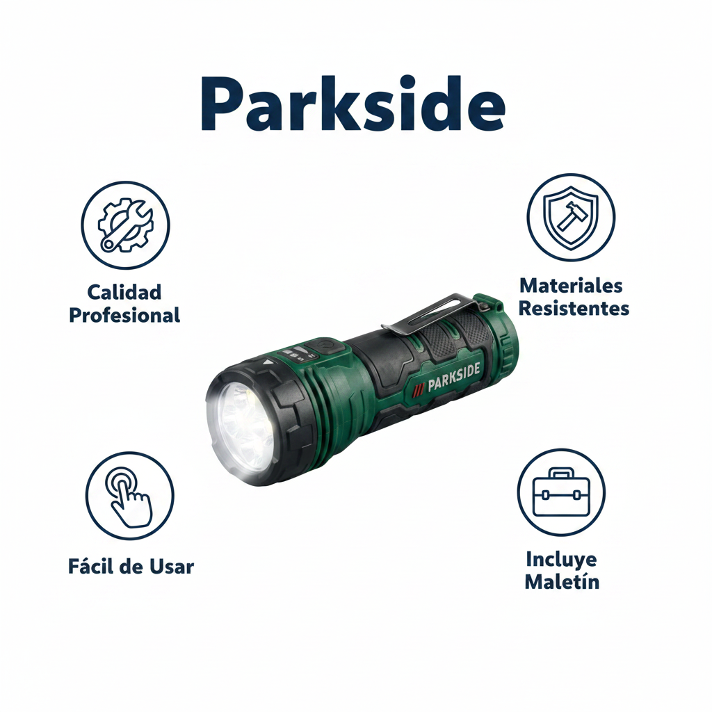 Linterna LED de Trabajo Parkside