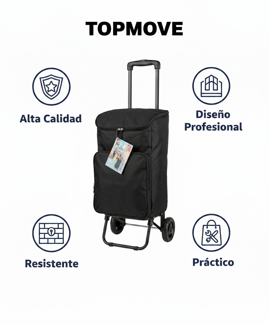 Carrito Compra Plegable TOPMOVE