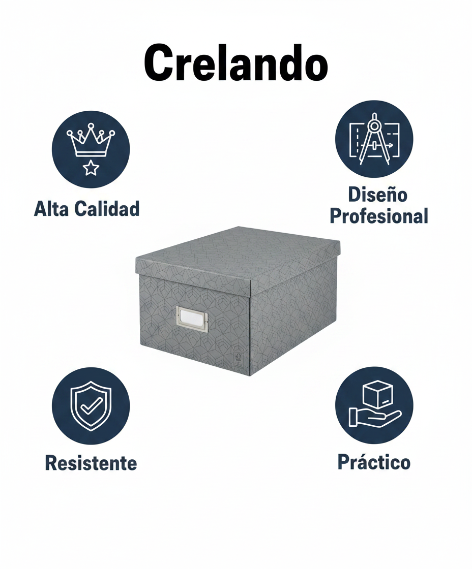 Caja Almacenamiento Crelando