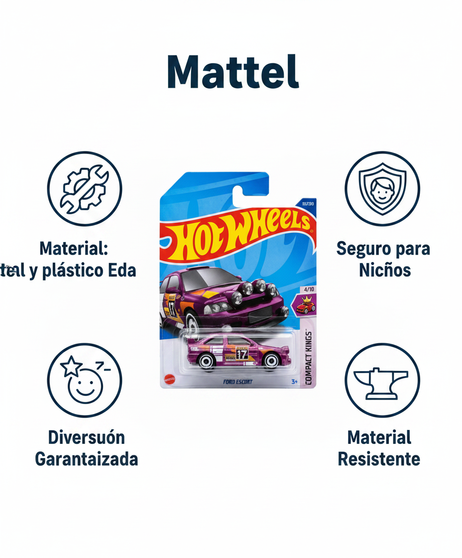 Hot Wheels — Ford Escort Rally